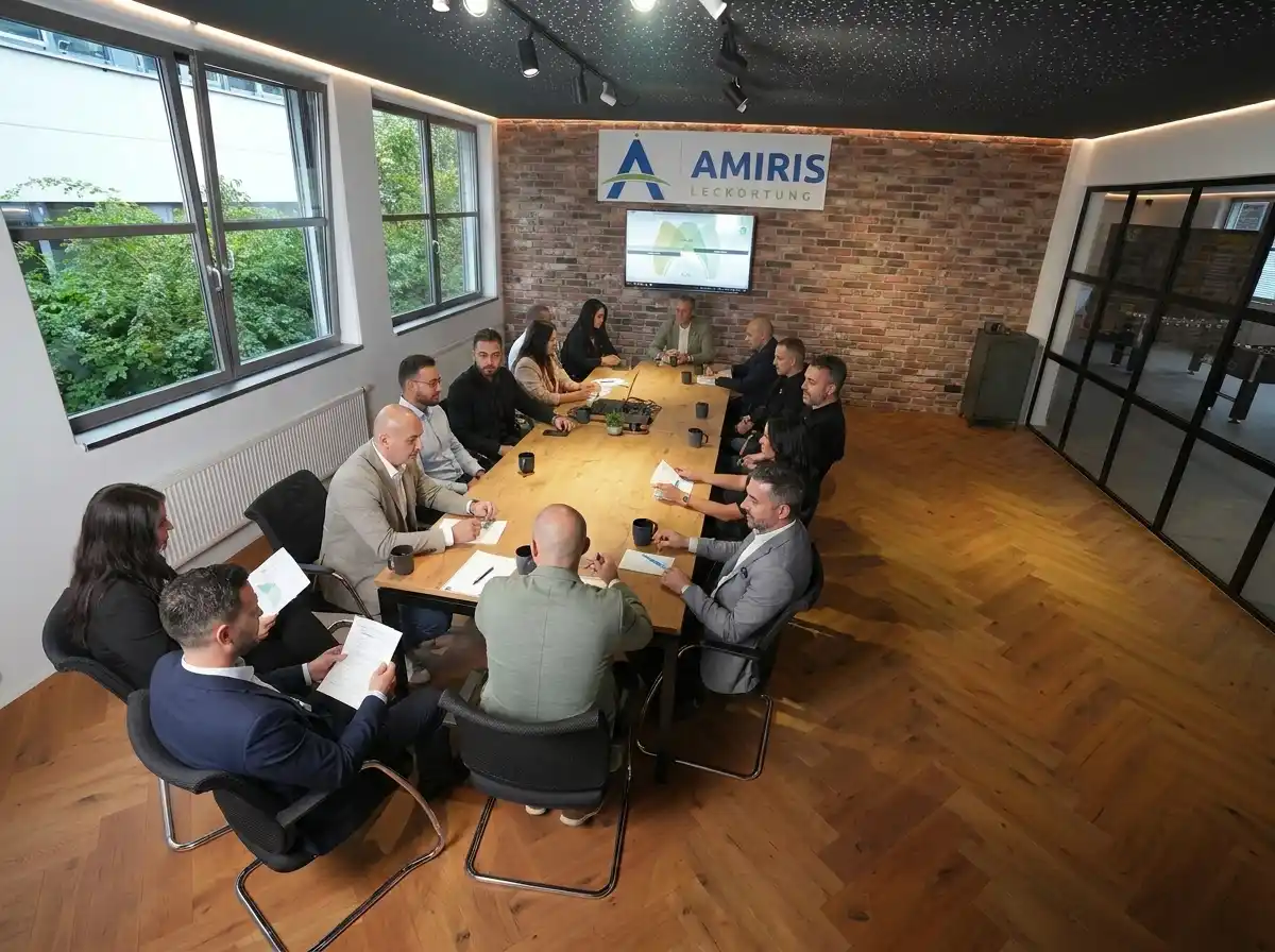 Projektbesprechung im Amiris-Team